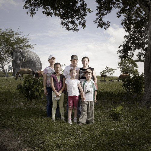 Ivan & Mana and their children and niece